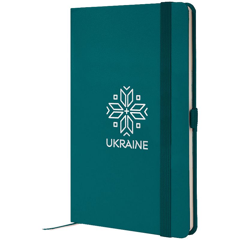 Книга записна Partner, 125*195, 96арк, кліт, Вишиванка  фото 1