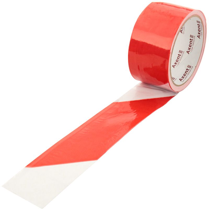 Стрічка сигнальна 48мм*50м, 35 мкм  фото 1