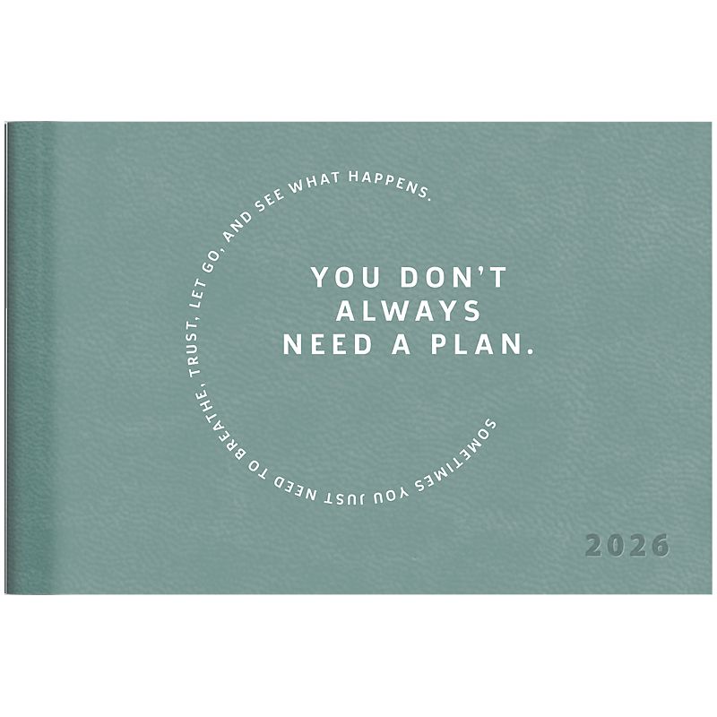 Щотижневик 2026 кишеньк Torino Trend бірюз.  холодний  фото 1