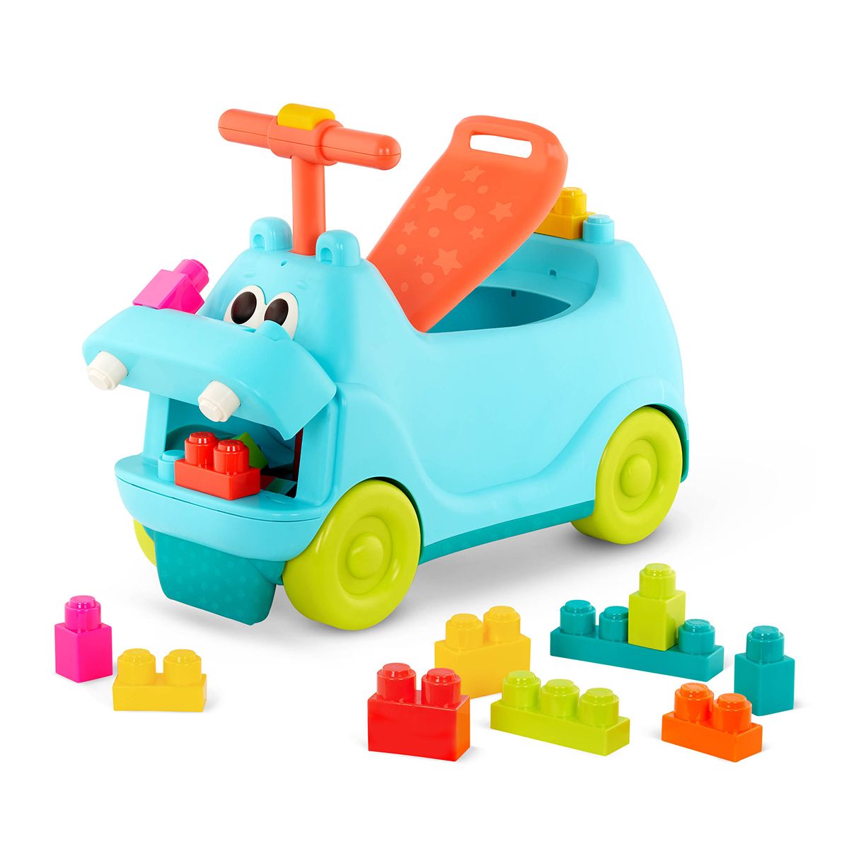 Баттатокаталка з конструктором – Бегемотик Санні  фото 1