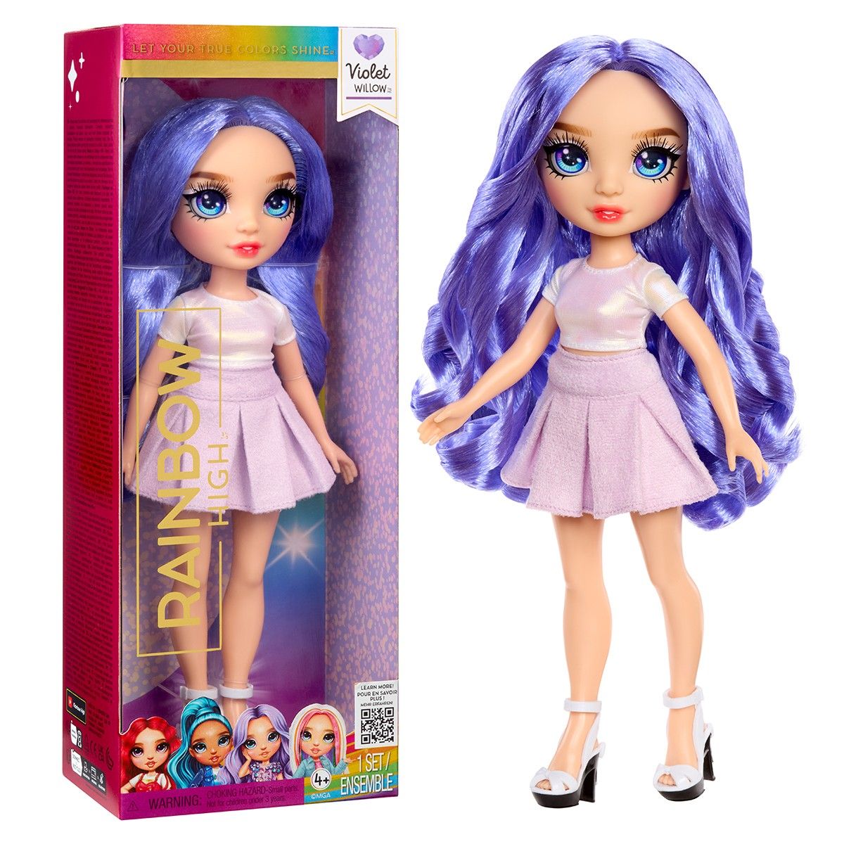 Лялька Rainbow High серії ОРР - Вайолет  фото 1