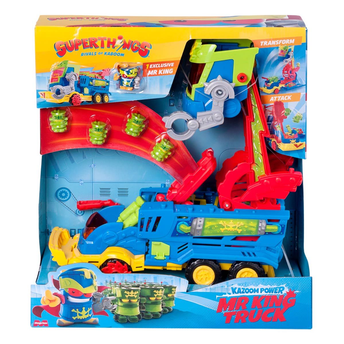 Ігровий набір SuperThings - Трак Містера Кінга  фото 1