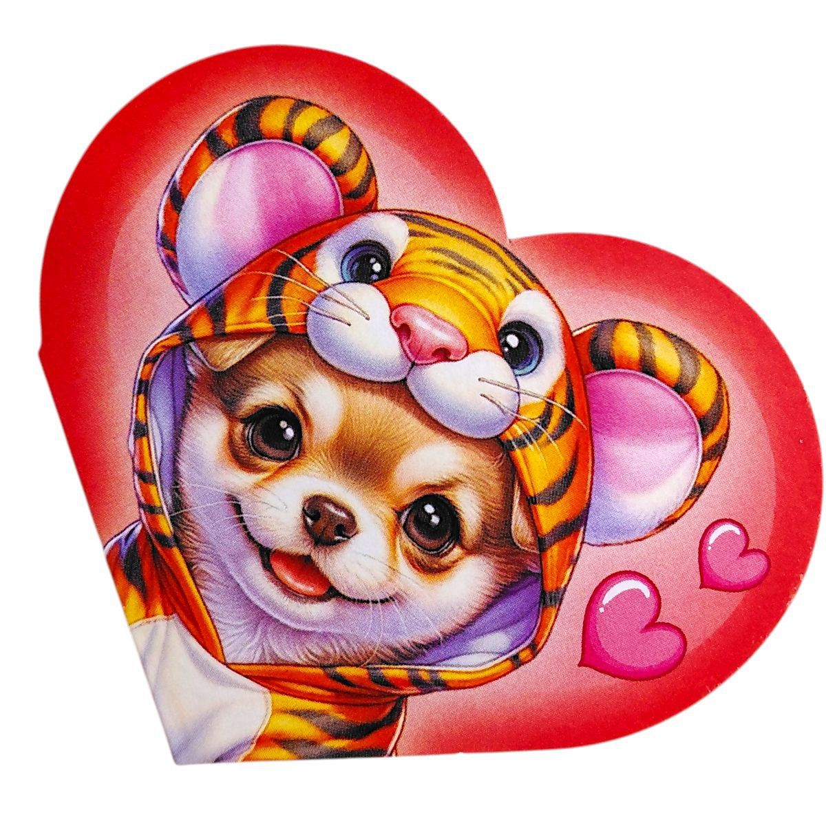 Листівка вітальна "Валентинка" 13,1х7,1 см (10 штук)  фото 1