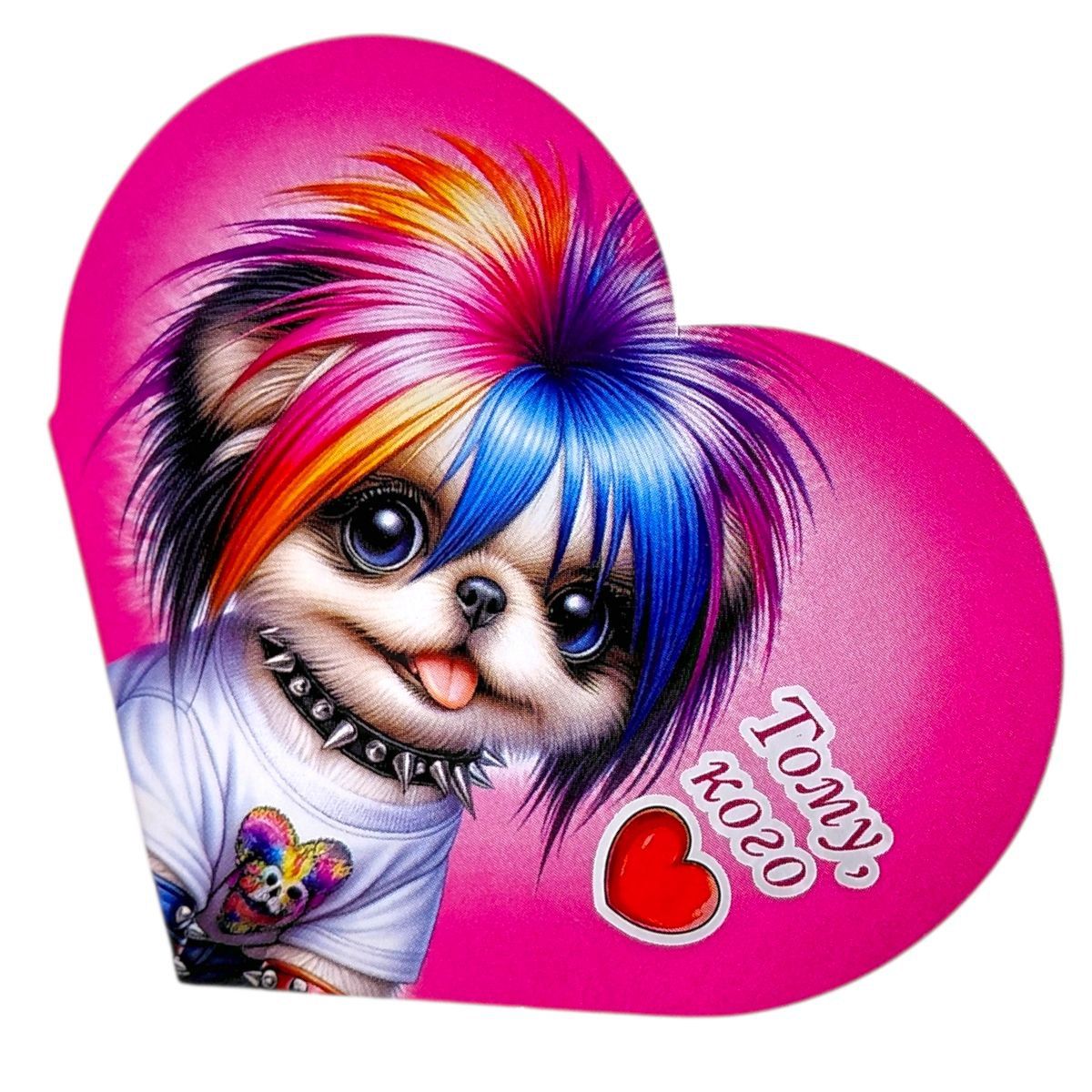 Листівка вітальна "Валентинка" 13,1х7,1 см (10 штук)  фото 1