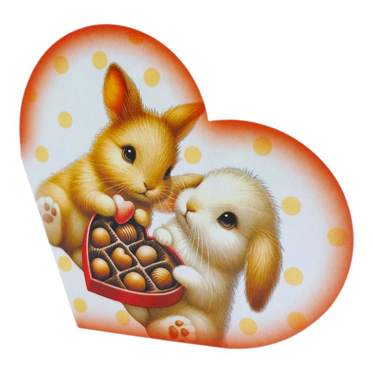 Листівка вітальна "Валентинка" 15,1х8,2 см  фото 1