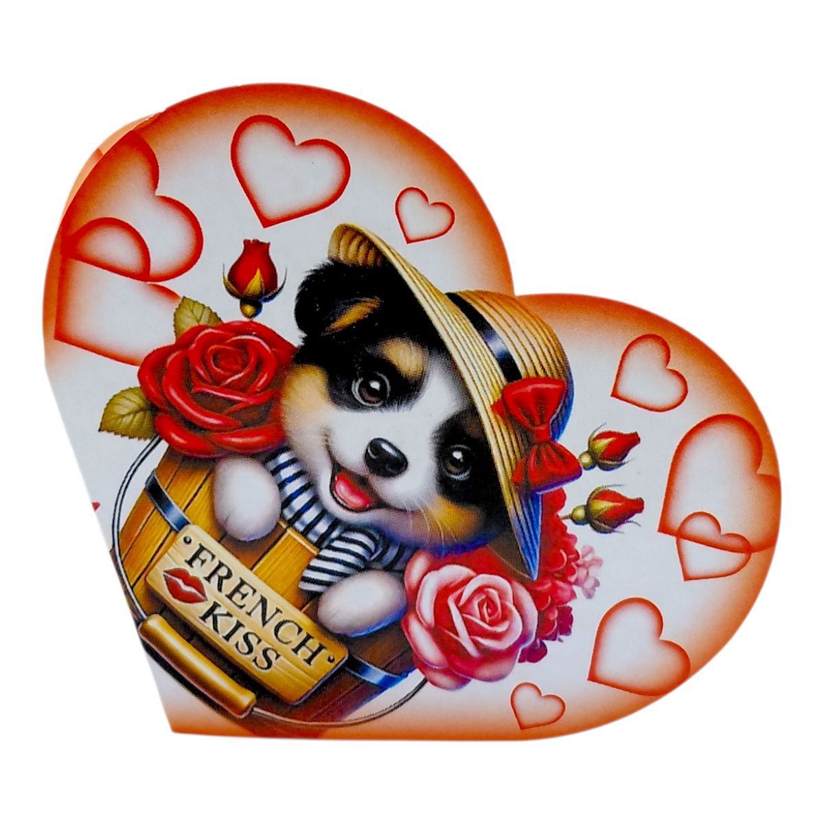 Листівка вітальна "Валентинка" 15,1х8,2 см  фото 1