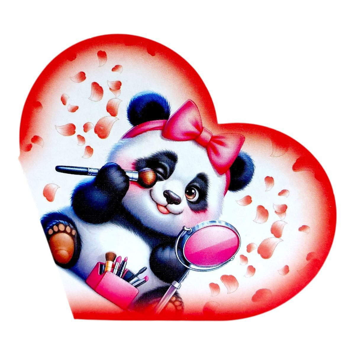 Листівка вітальна "Валентинка" 15,1х8,2 см  фото 1