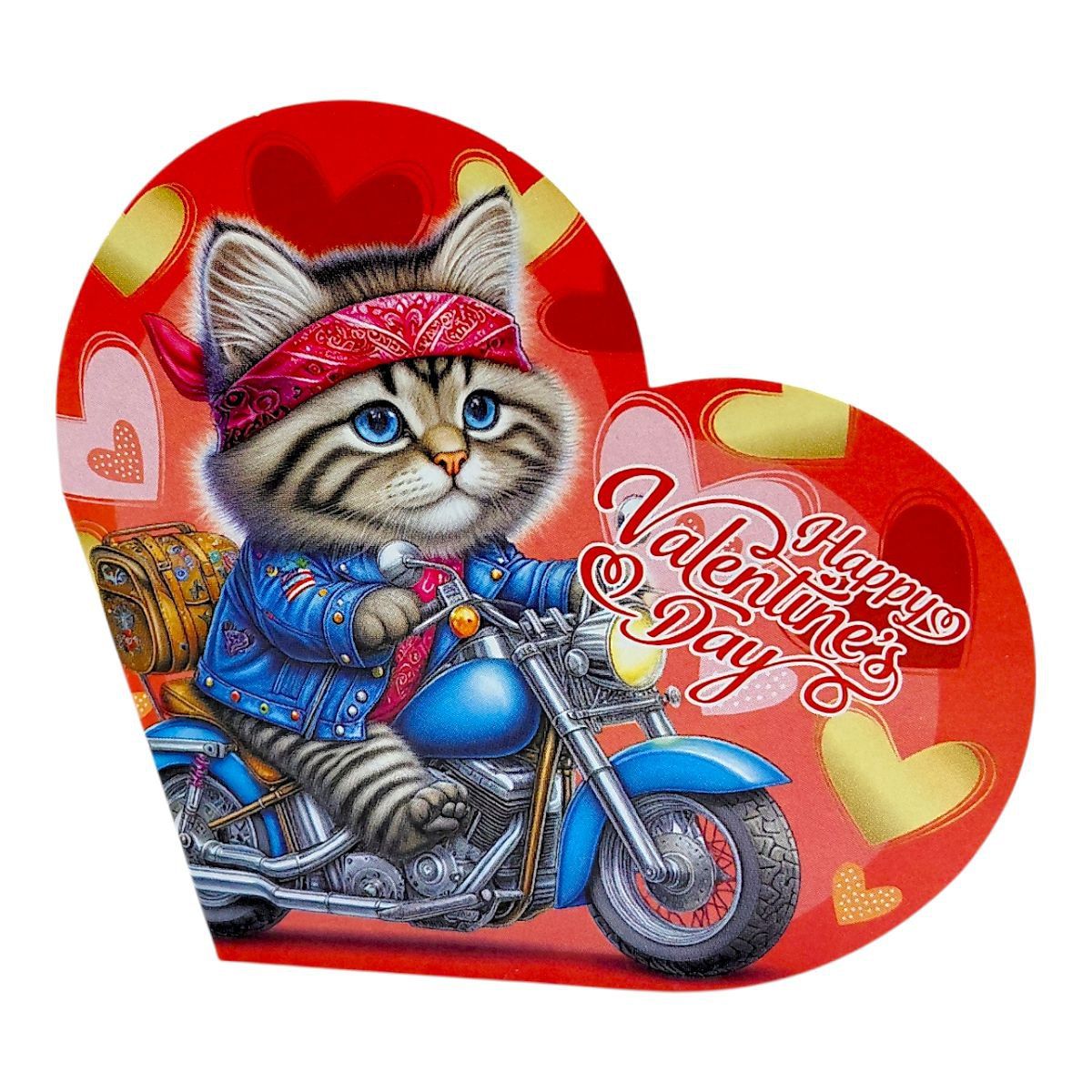 Листівка вітальна "Валентинка" 15,1х8,2 см  фото 1