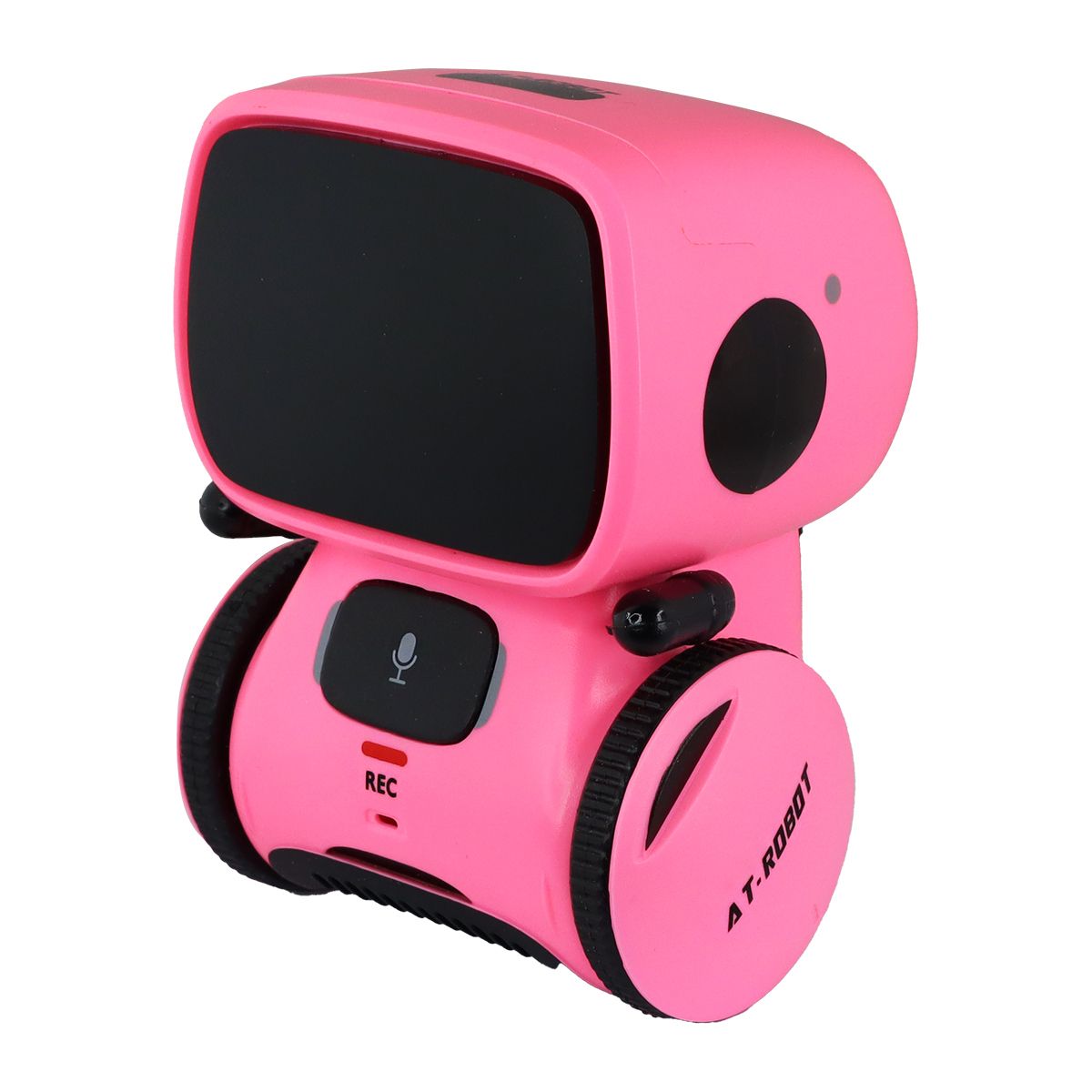 Інтерактивний робот з голосовим керуванням - AT-ROBOT (рожевий) укр  фото 1