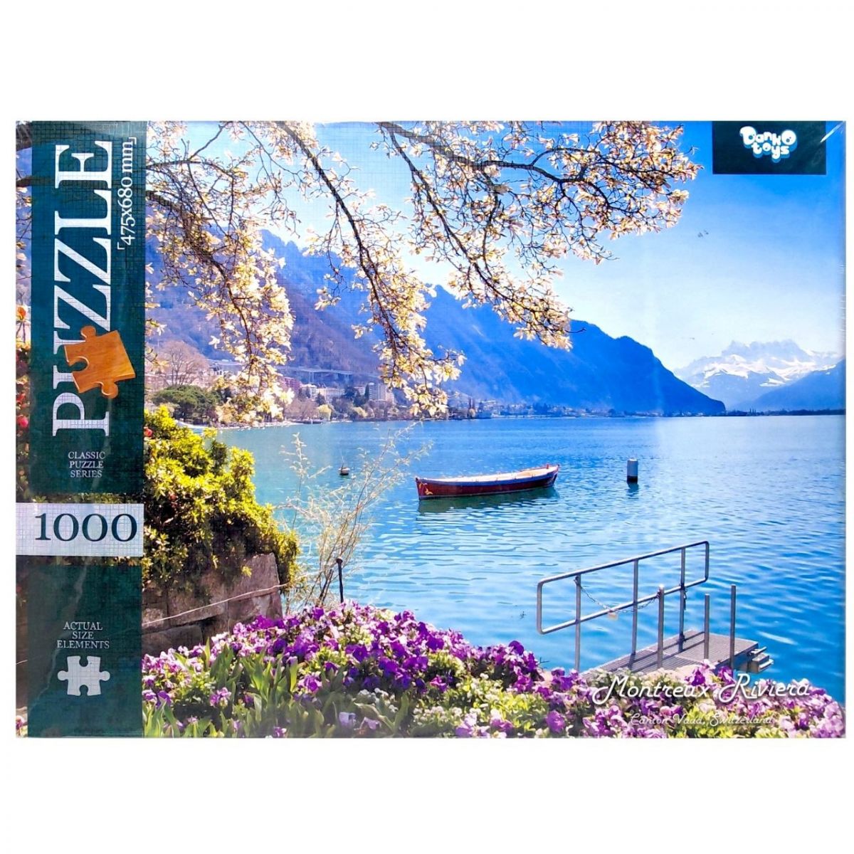 Пазли 1000 ел.  с. 10 №2 "MONTREUX RIVIERA"  фото 1