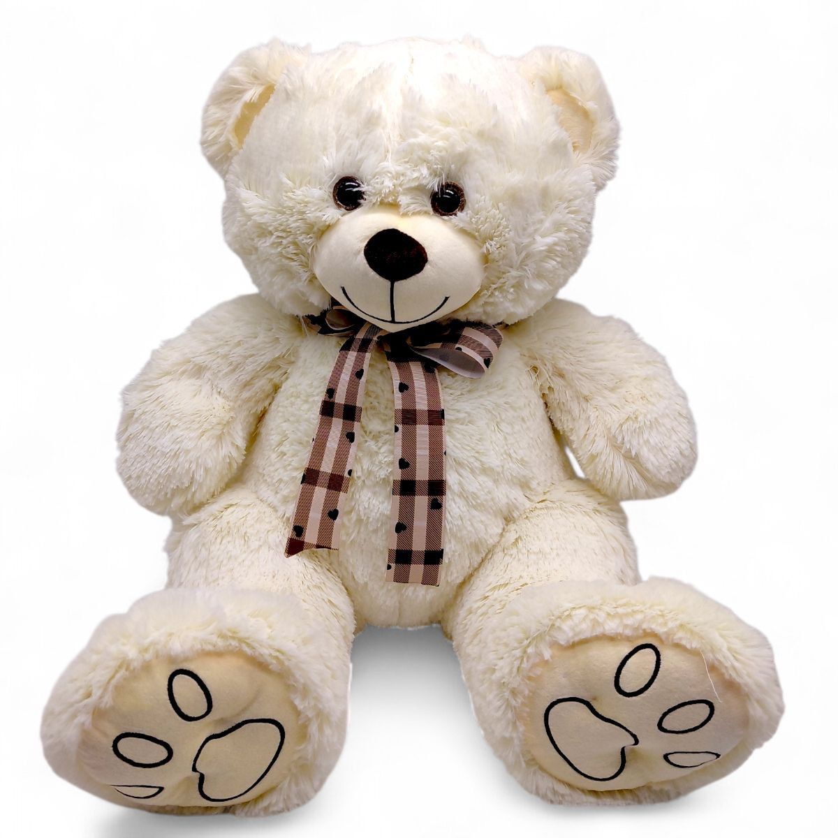 Мʼяка іграшка Ведмедик Макс 45 см.  (БІЛИЙ)  фото 1