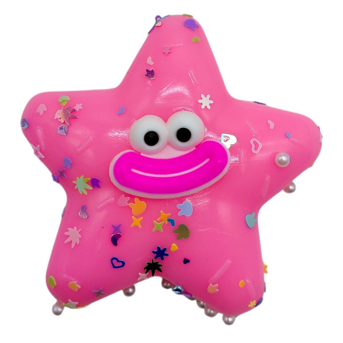 Игрушка антистресс (таба) "Звездочка" 9 см (РОЗОВАЯ)  фото 1