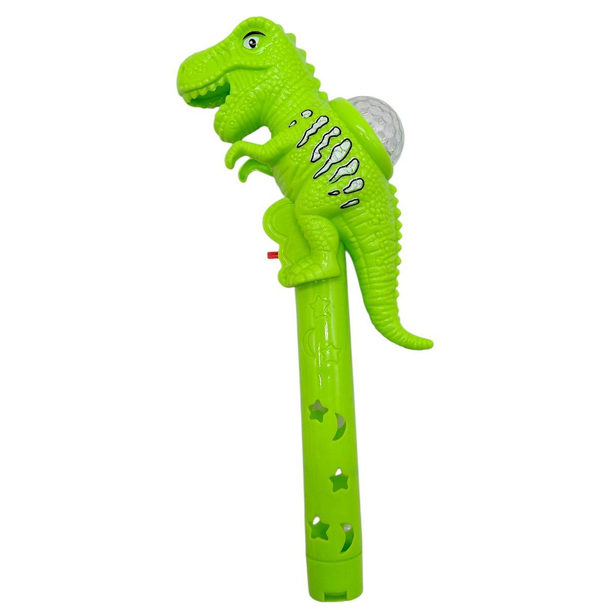 Светящийся микрофон Динозавр 23 см (КРАСНЫЙ)  фото 1