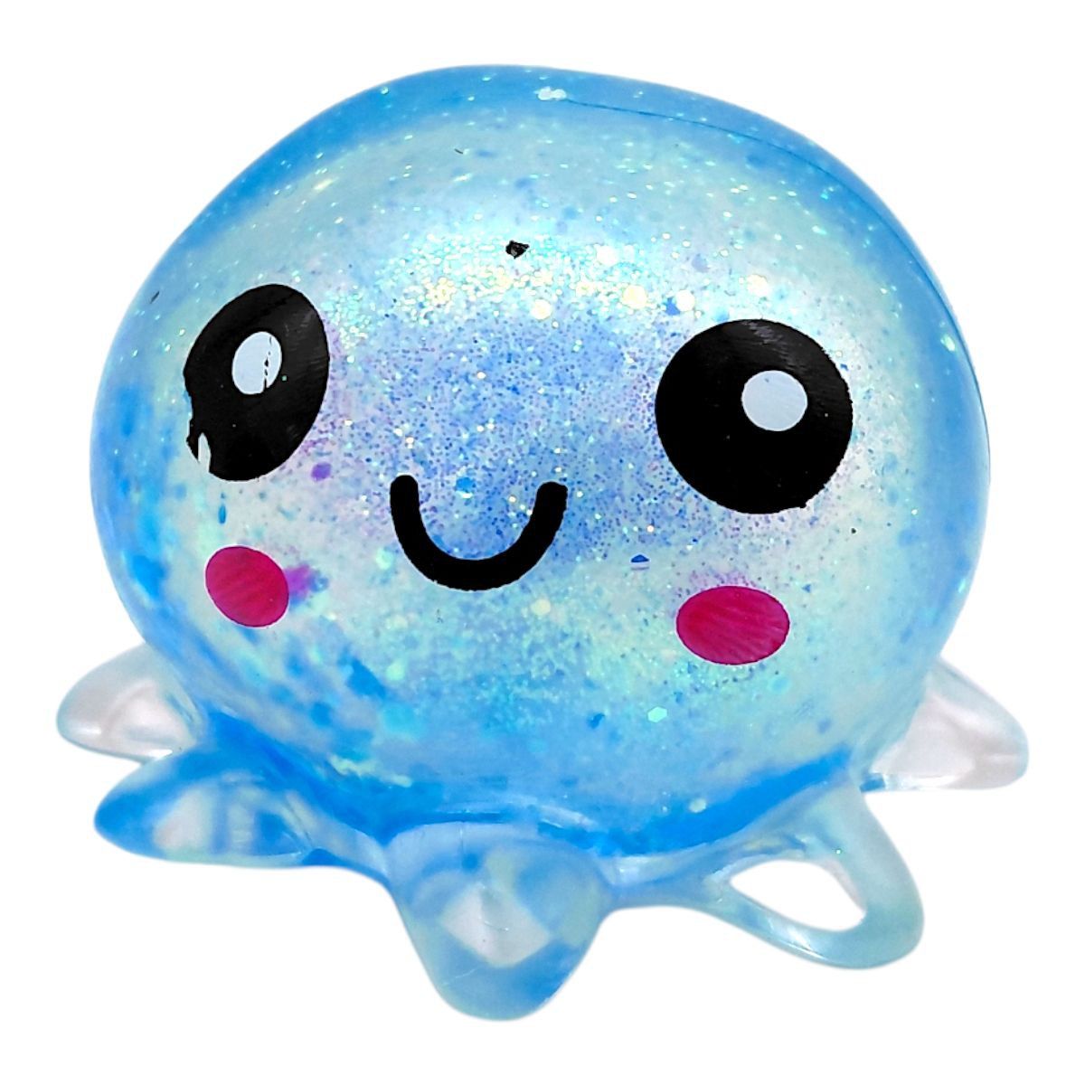 Антистресс жвачка-тянучка Осьминог 5,5 см (ГОЛУБОЙ)  фото 1