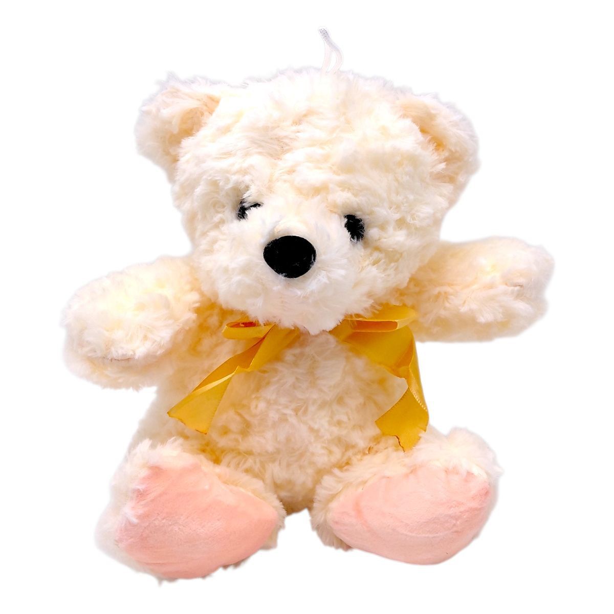 МʼЯКА ІГРАШКА "КОЛЬОРОВИЙ ВЕДМЕДИК" 20 СМ (КРЕМОВИЙ)  фото 1