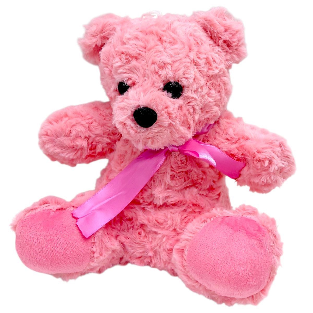 МʼЯКА ІГРАШКА "КОЛЬОРОВИЙ ВЕДМЕДИК" 20 СМ (РОЖЕВИЙ)  фото 1