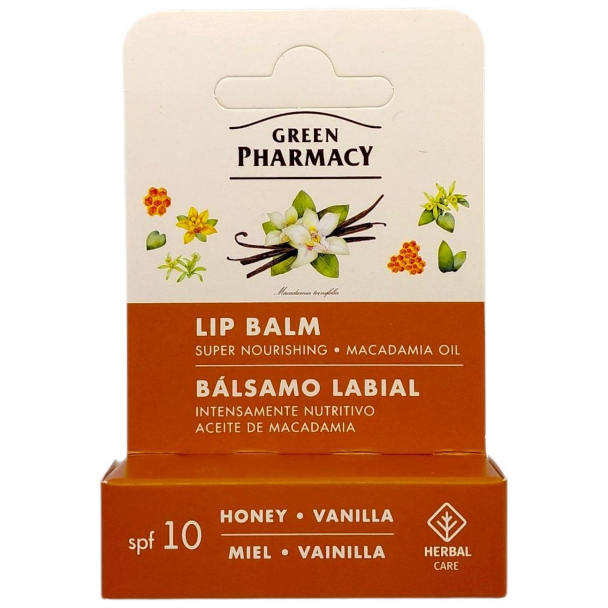 Бальзам для губ "Green Pharmacy" 3,6г суперживлення, мед і ваніль  фото 1