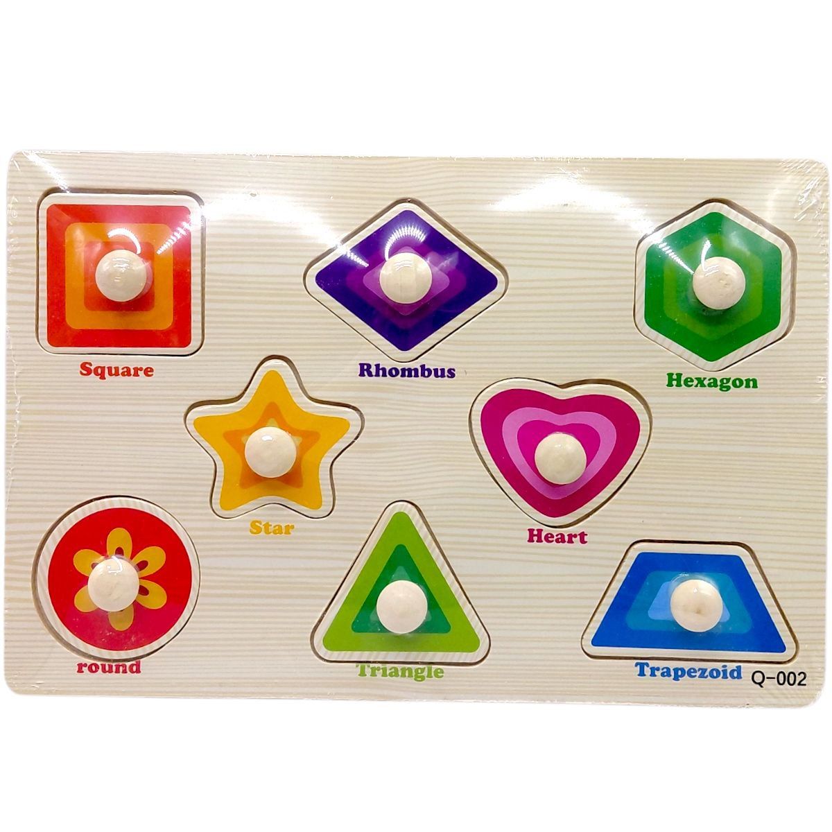 Вкладиші деревʼянні (ГЕОМЕТРІЯ)  фото 1