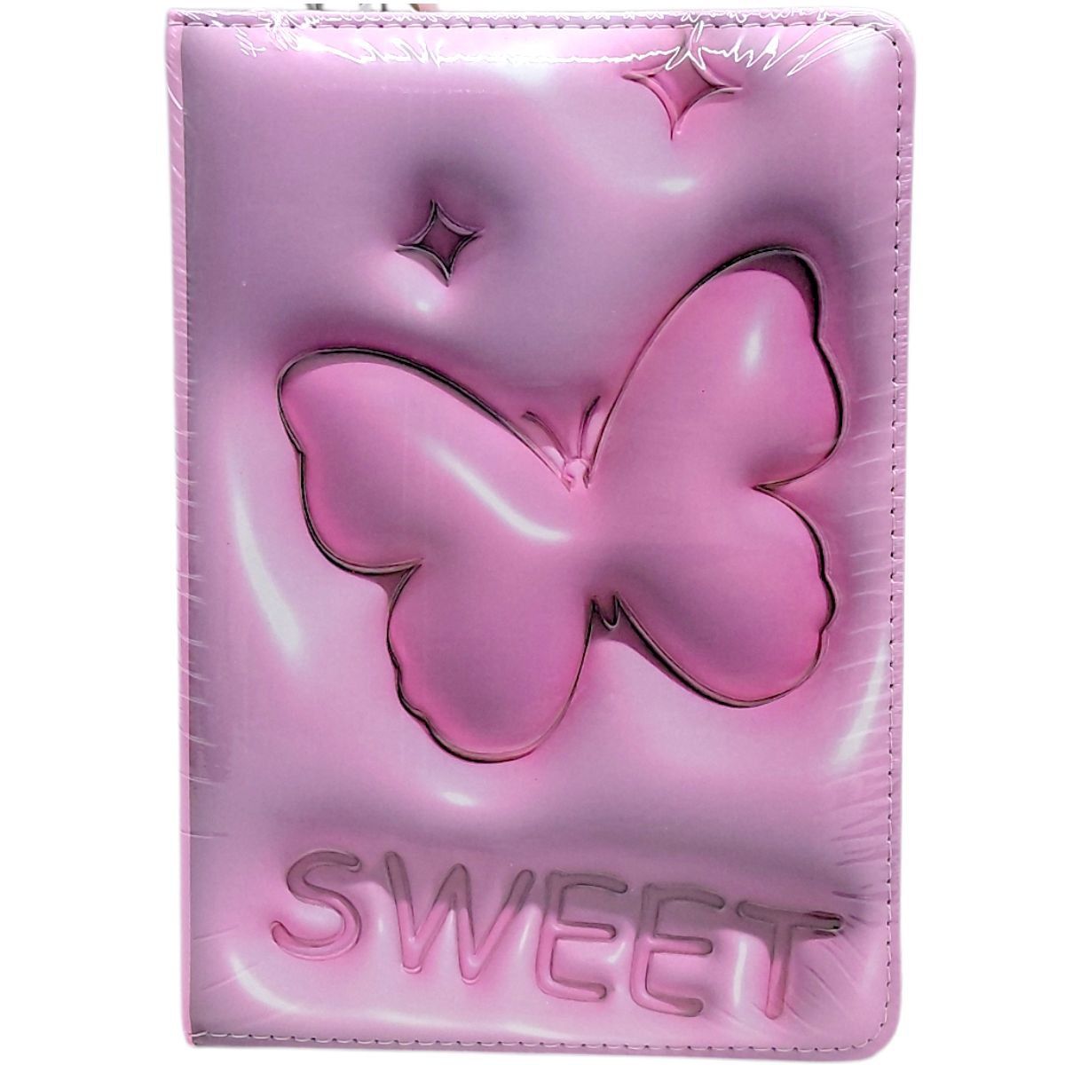 Блокнот 3D. Метелики, ФОРМАТ А5 (РОЖЕВИЙ)  фото 1