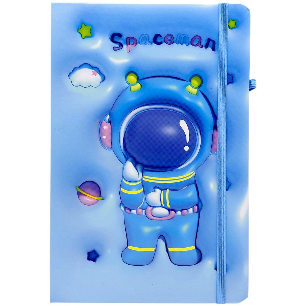 Блокнот "SPACEMAN" тверда обкладинка, А5 (БЛАКИТНИЙ)  фото 1