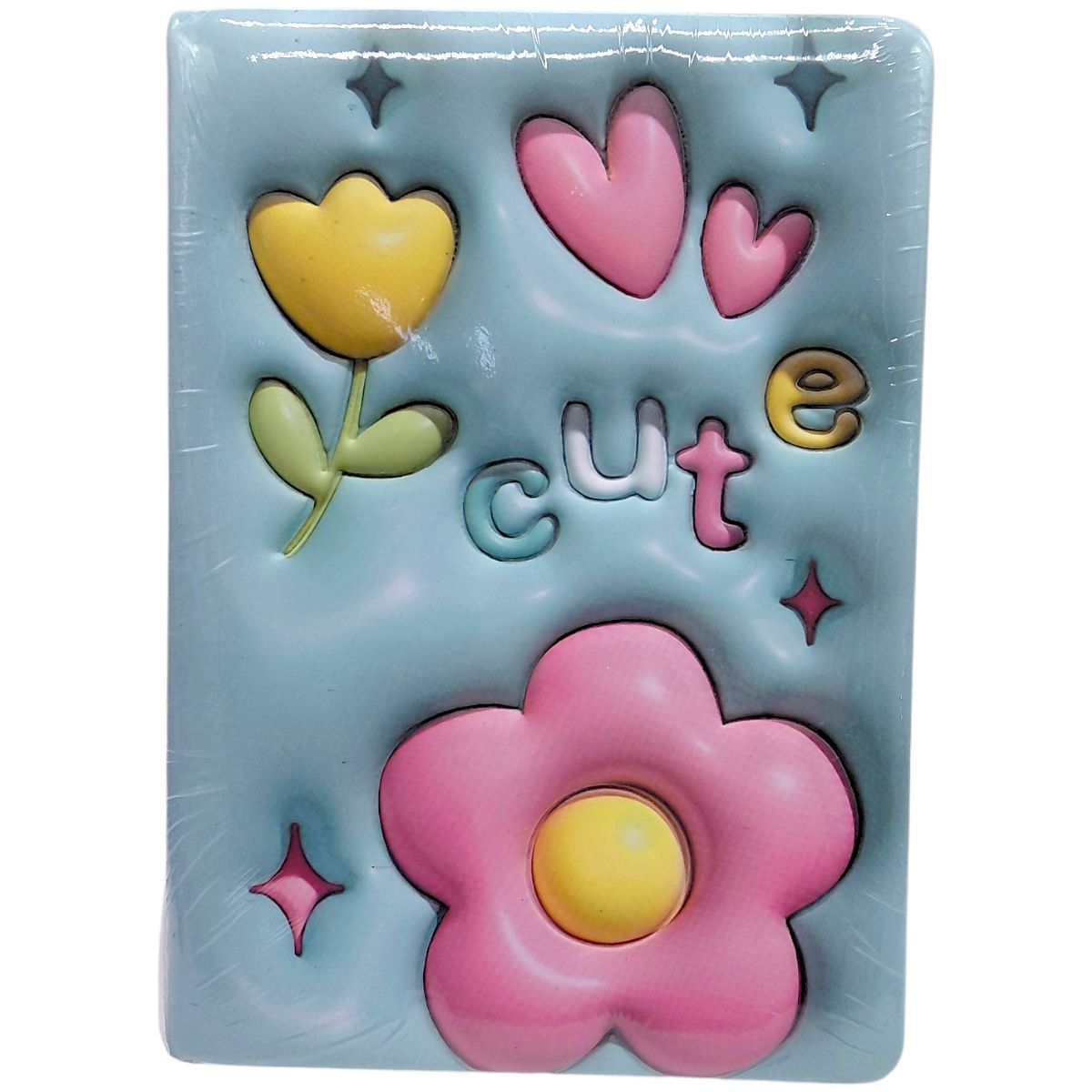 Блокнот 3D Квіти, формат а5 (МʼЯТНИЙ)  фото 1