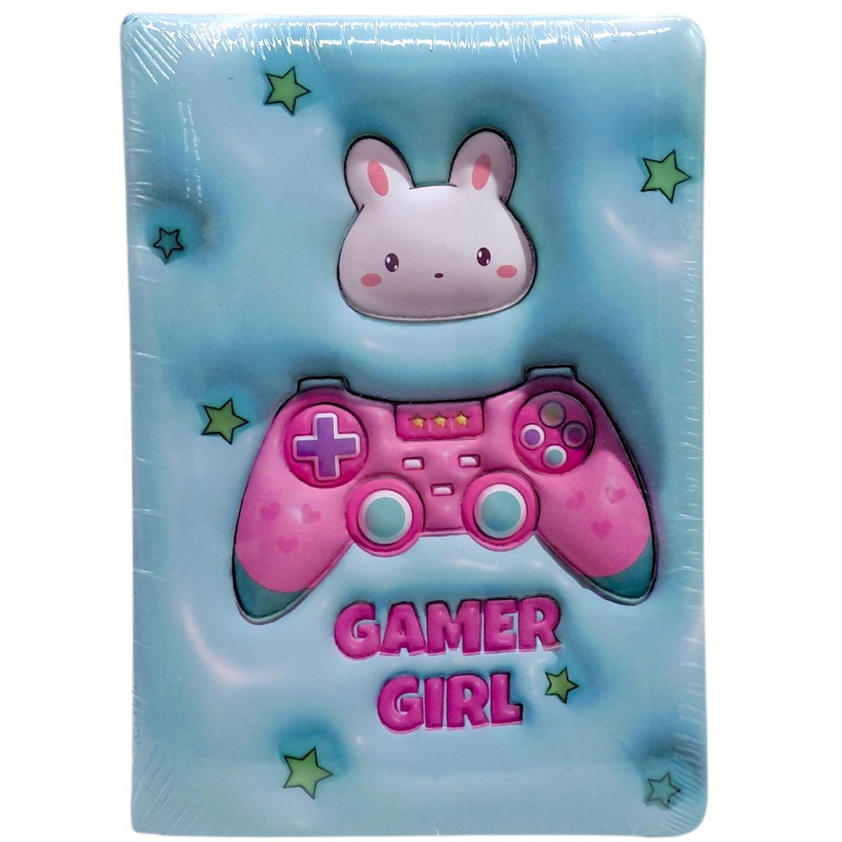 Блокнот 3D Зайчик, формат а5 (МʼЯТНИЙ)  фото 1