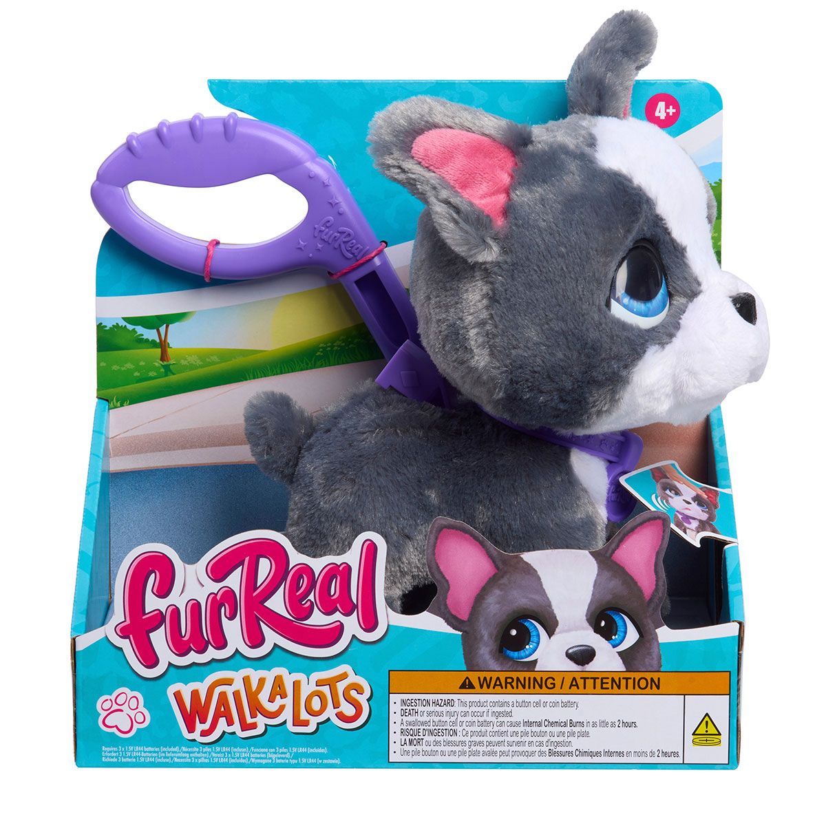 Інтерактивна іграшка Furreal серії Walk-a-Lots – Французький бульдог  фото 1
