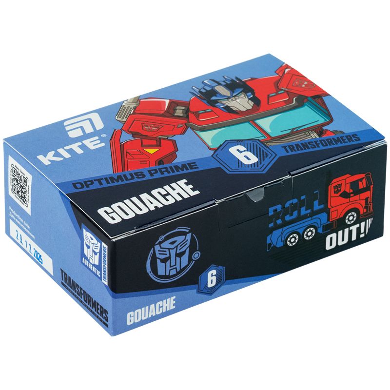 Гуаш, 6 кол. , 20 мл TF  фото 1