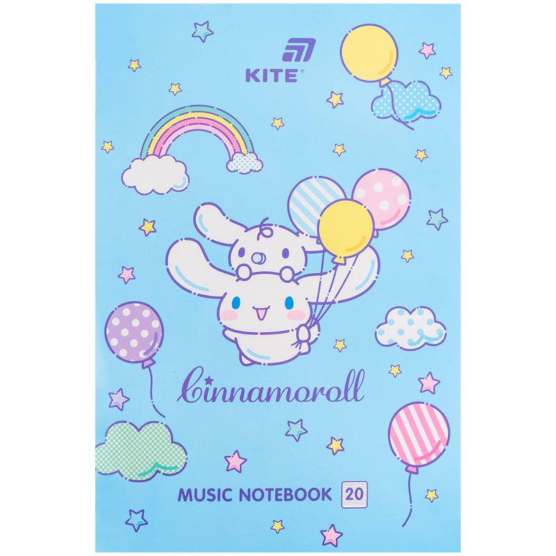 Зошит для нот А4, 20 л, CR  фото 1