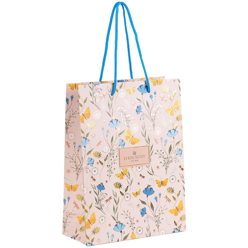 Пакет бумажный подарочный, 18х24см, TR, Secret Garden 2  фото 1