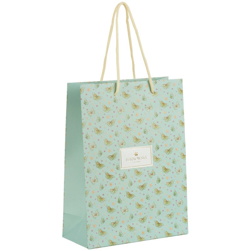 Пакет бумажный подарочный, 18х24см, TR, Morning Dew 2  фото 1