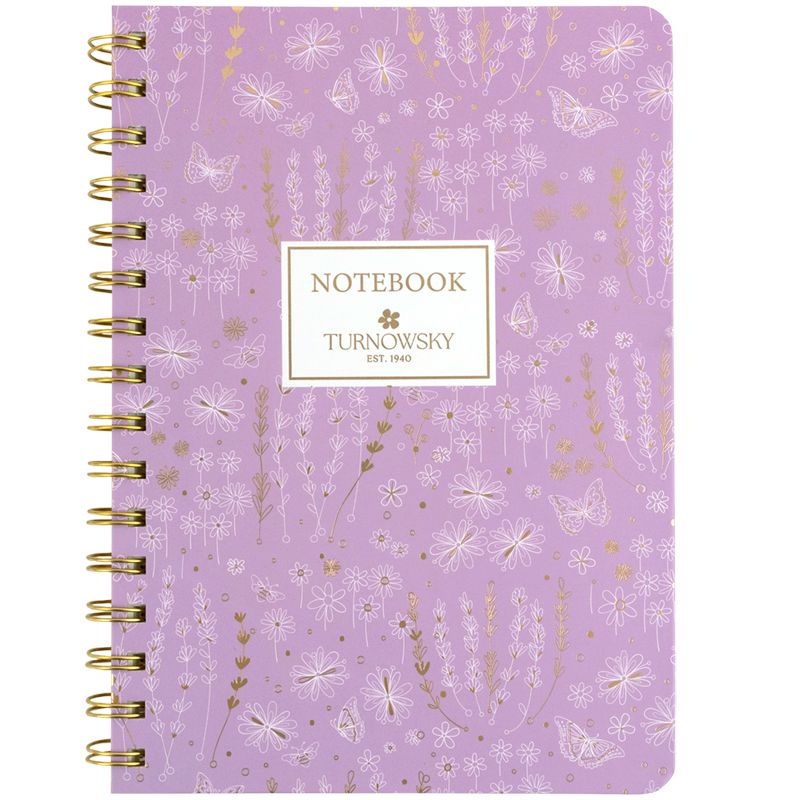 Блокнот на спіралі тв.  об. ,  А5,  80 арк, кл, TR, Morning Dew 1  фото 1