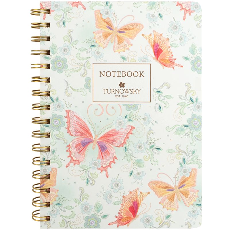 Блокнот на спіралі тв.  об. ,  А5,  80 арк, кл, TR, Nat Melody 1  фото 1