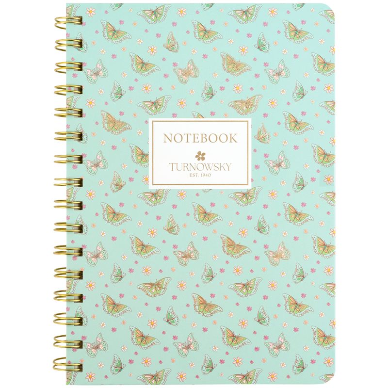 Блокнот на спіралі тв.  об. ,  А5,  80 арк, кл, TR, Morning Dew 3  фото 1