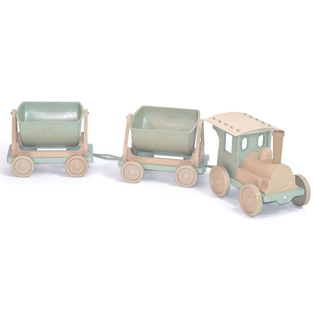 Поїзд-конструктор, 2 причепа (110×25×25 см)  фото 1