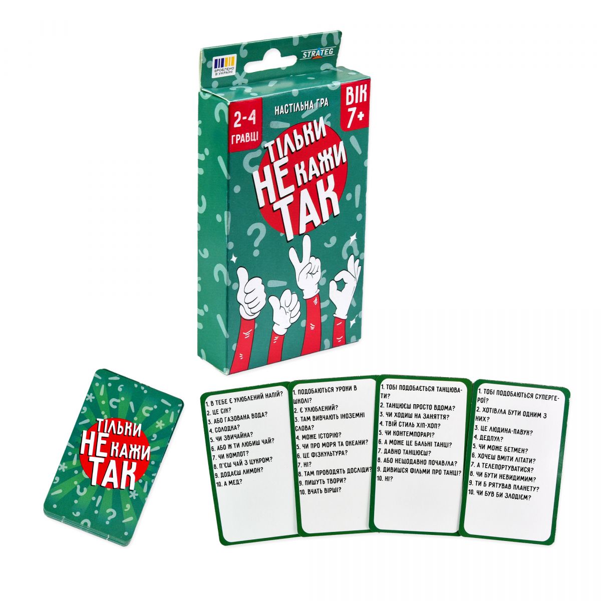 Настільна гра "Тільки не кажи так" (укр)  фото 1
