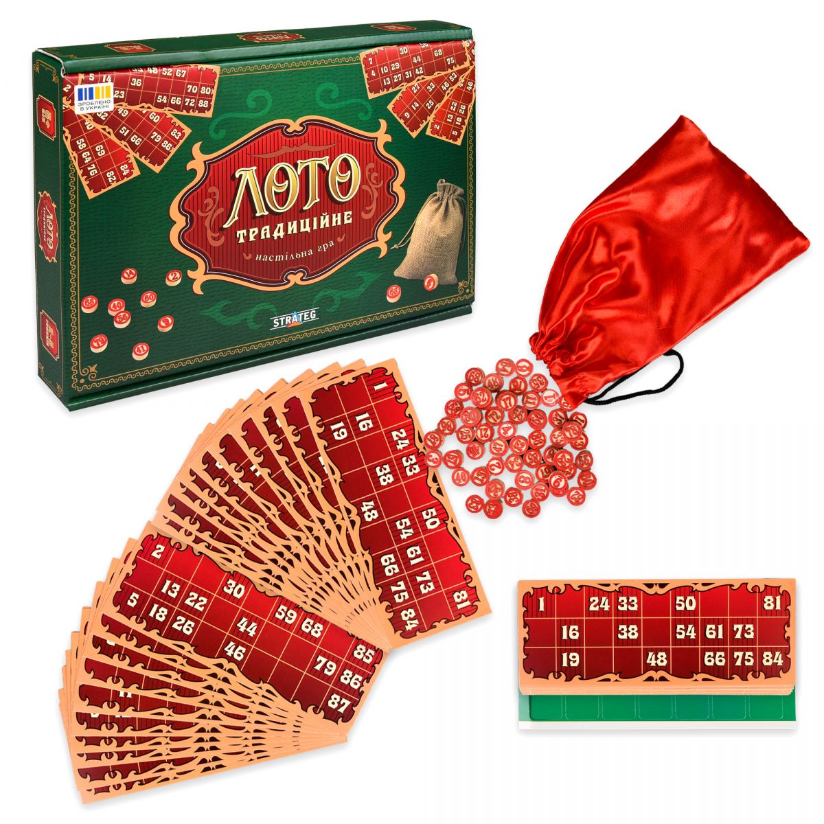 Настільна гра "Лото класичне" (укр)  фото 1