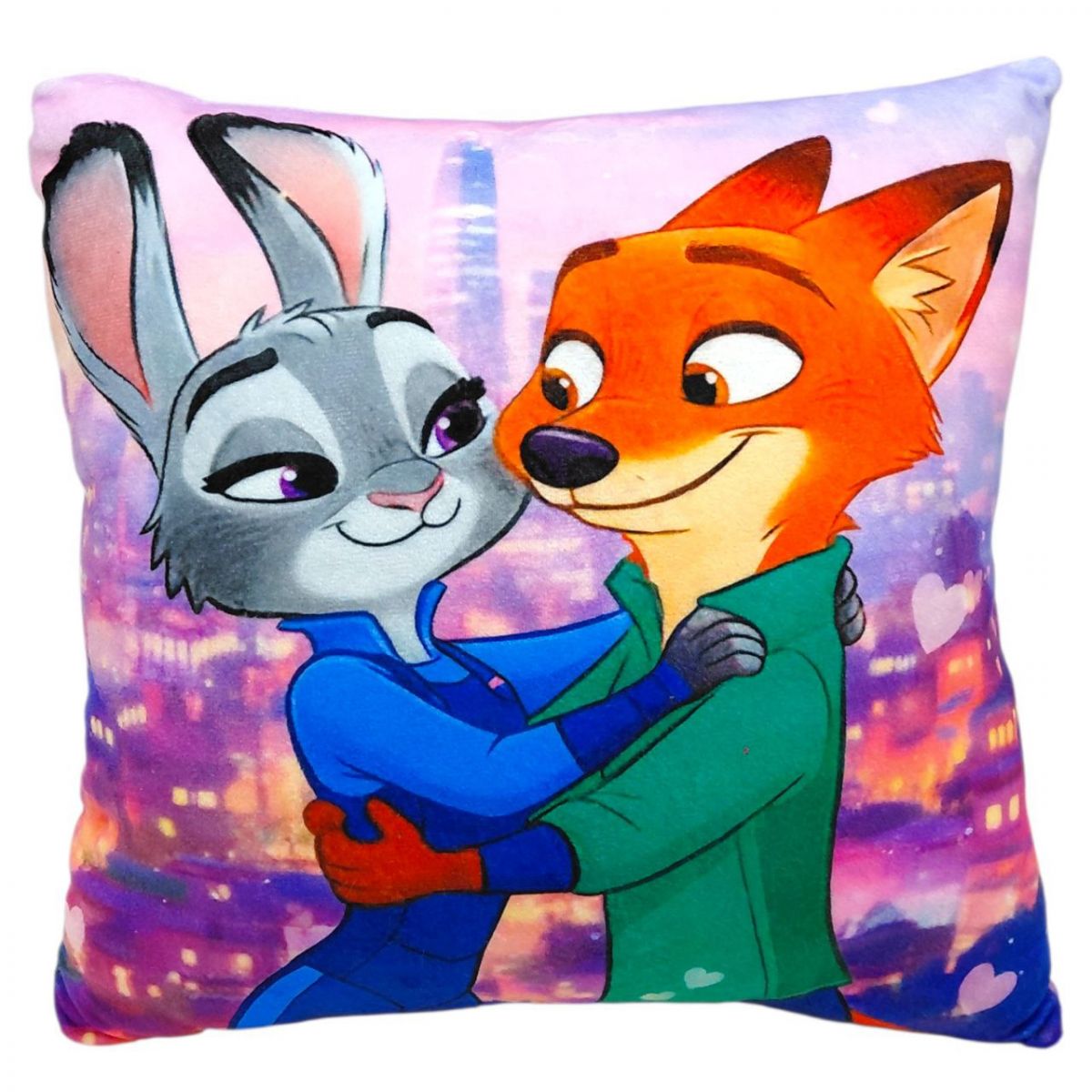 Подушка з принтом "Зоотрополіс" 30х30 см  фото 1