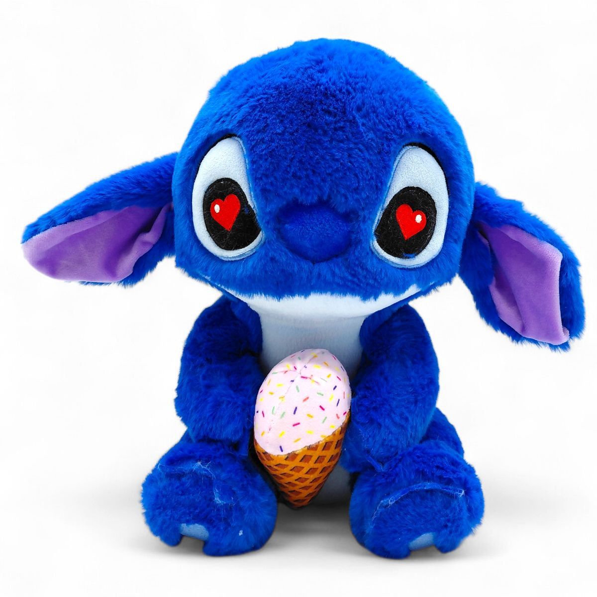 Мʼяка іграшка "Стіч з морозивом" 30 см  фото 1