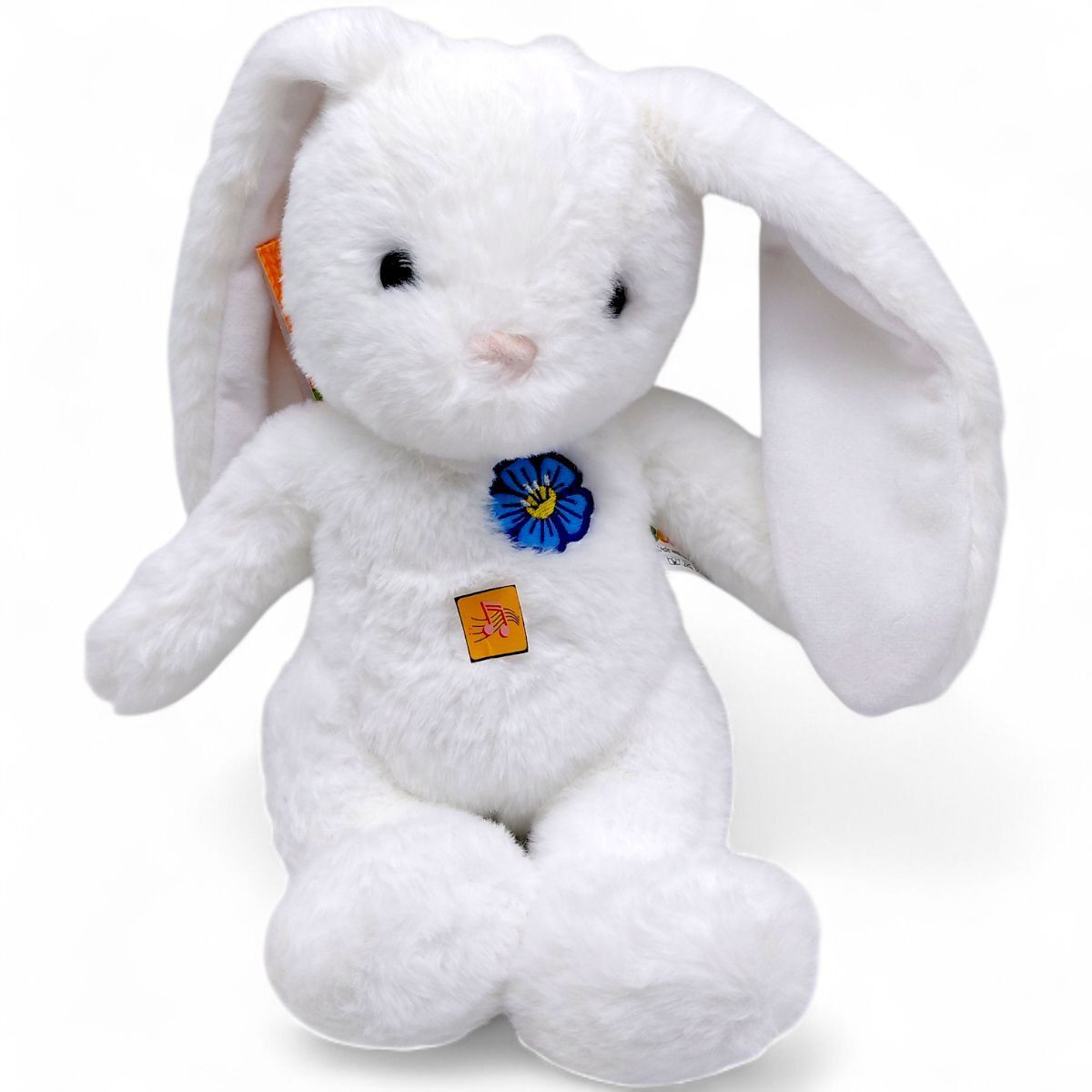 Мʼяка іграшка "Зайченя Victory" 31 см (БІЛА)  фото 1