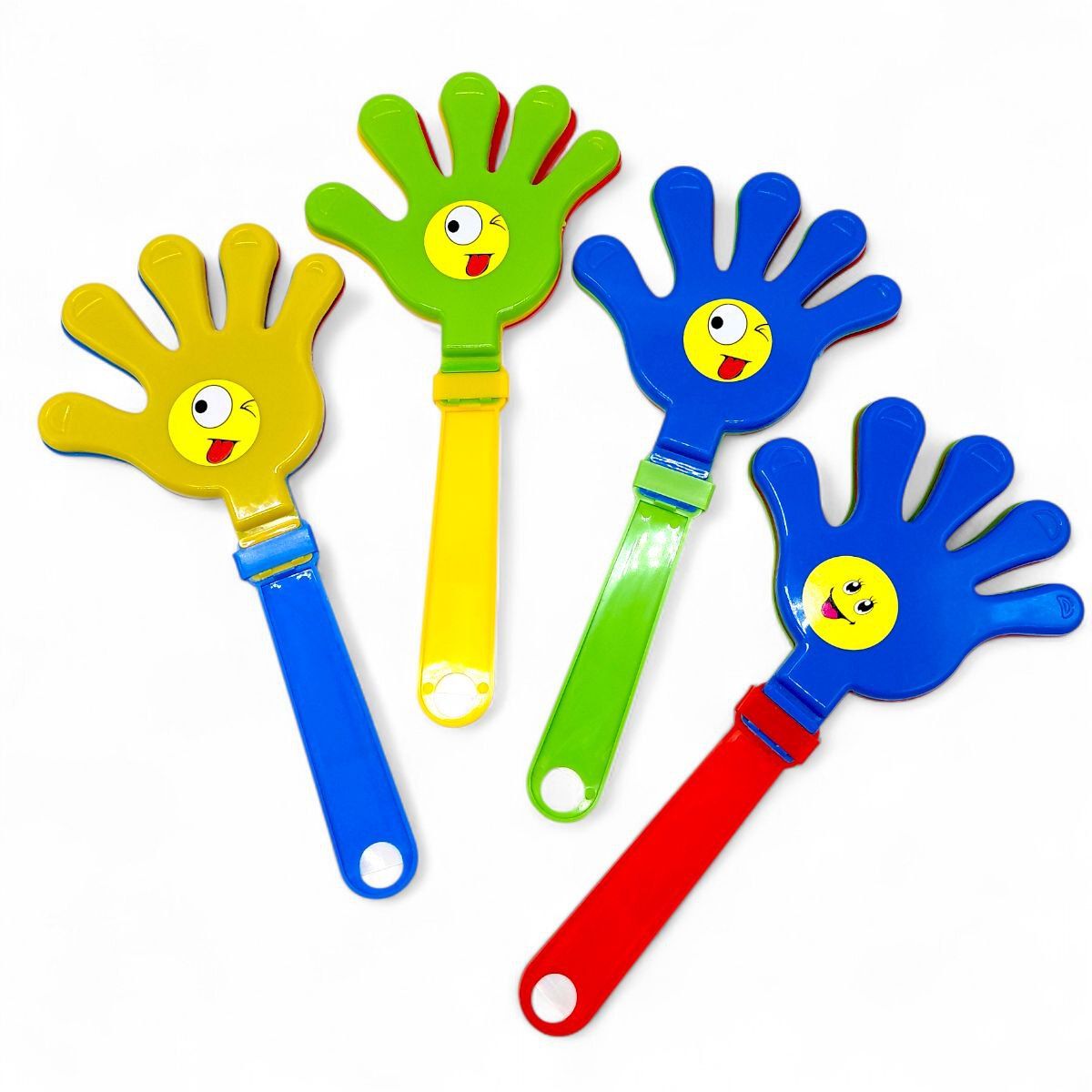 Хлопавка «Долонька» зі смайликом велика (мікс)  фото 1