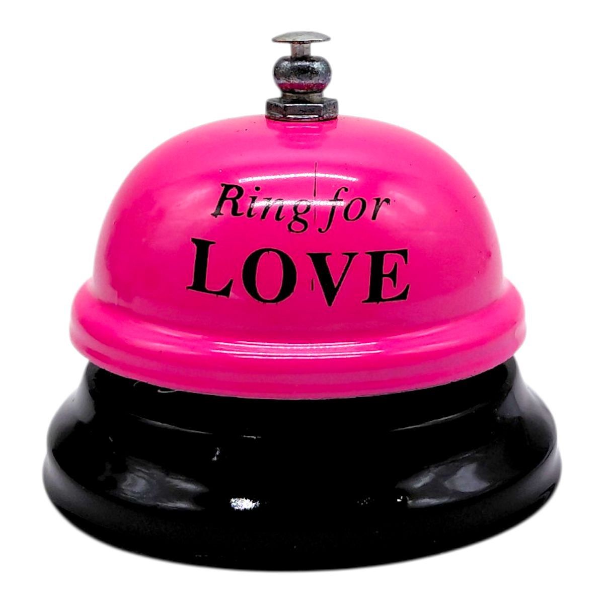 Колокольчик настольный LOVE (РОЗОВЫЙ)  фото 1