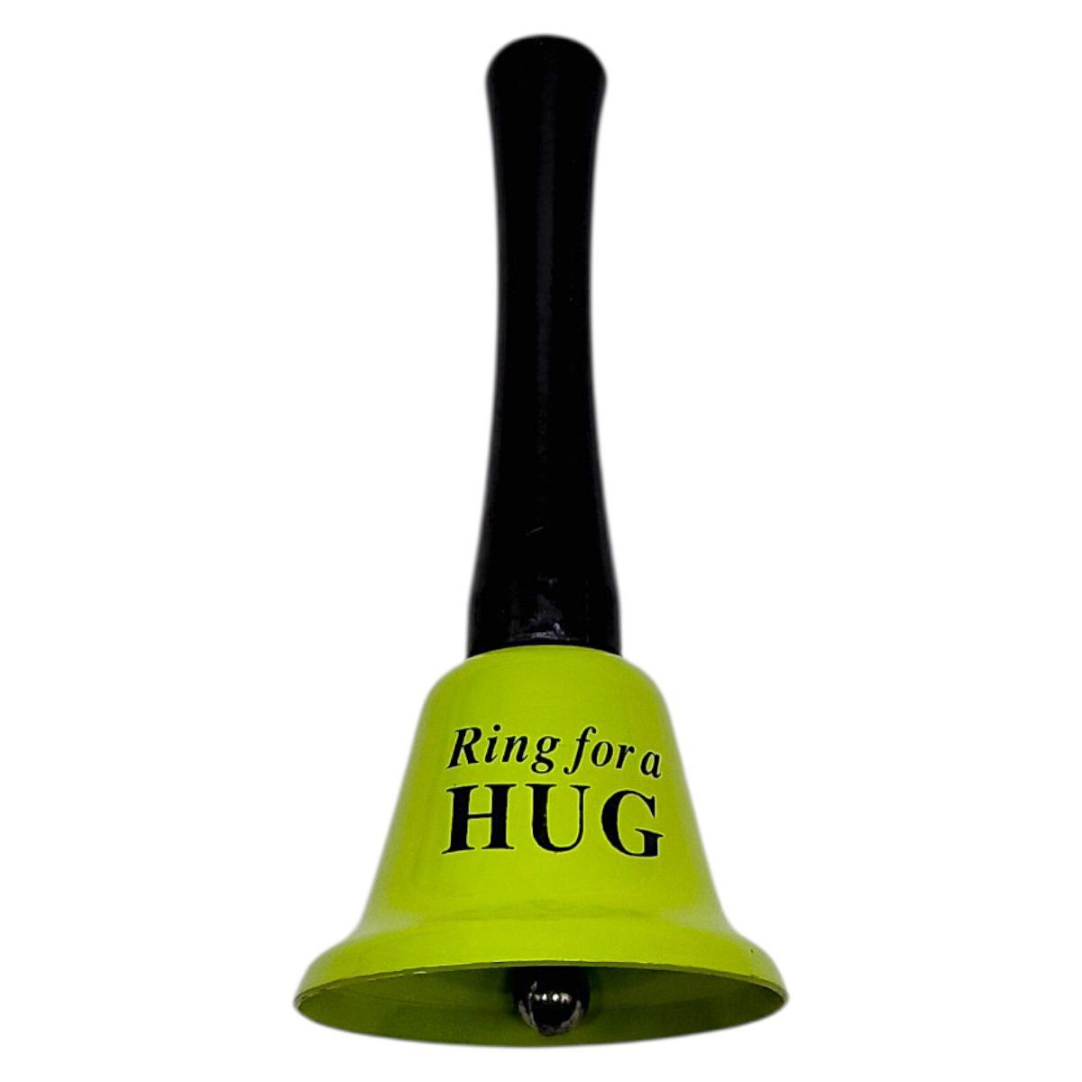 Колокольчик длинный "HUG" 12,5 см (САЛАТОВЫЙ)  фото 1