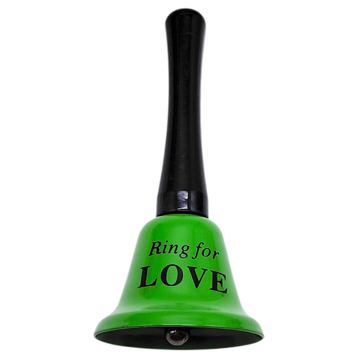 Дзвіночок довгий  "LOVE" 12,5 см (ЗЕЛЕНИЙ)  фото 1