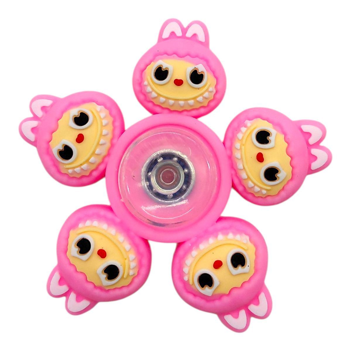 Спінер гумовий ЛАБУБУ (СВІТЛО-РОЖЕВИЙ)  фото 1