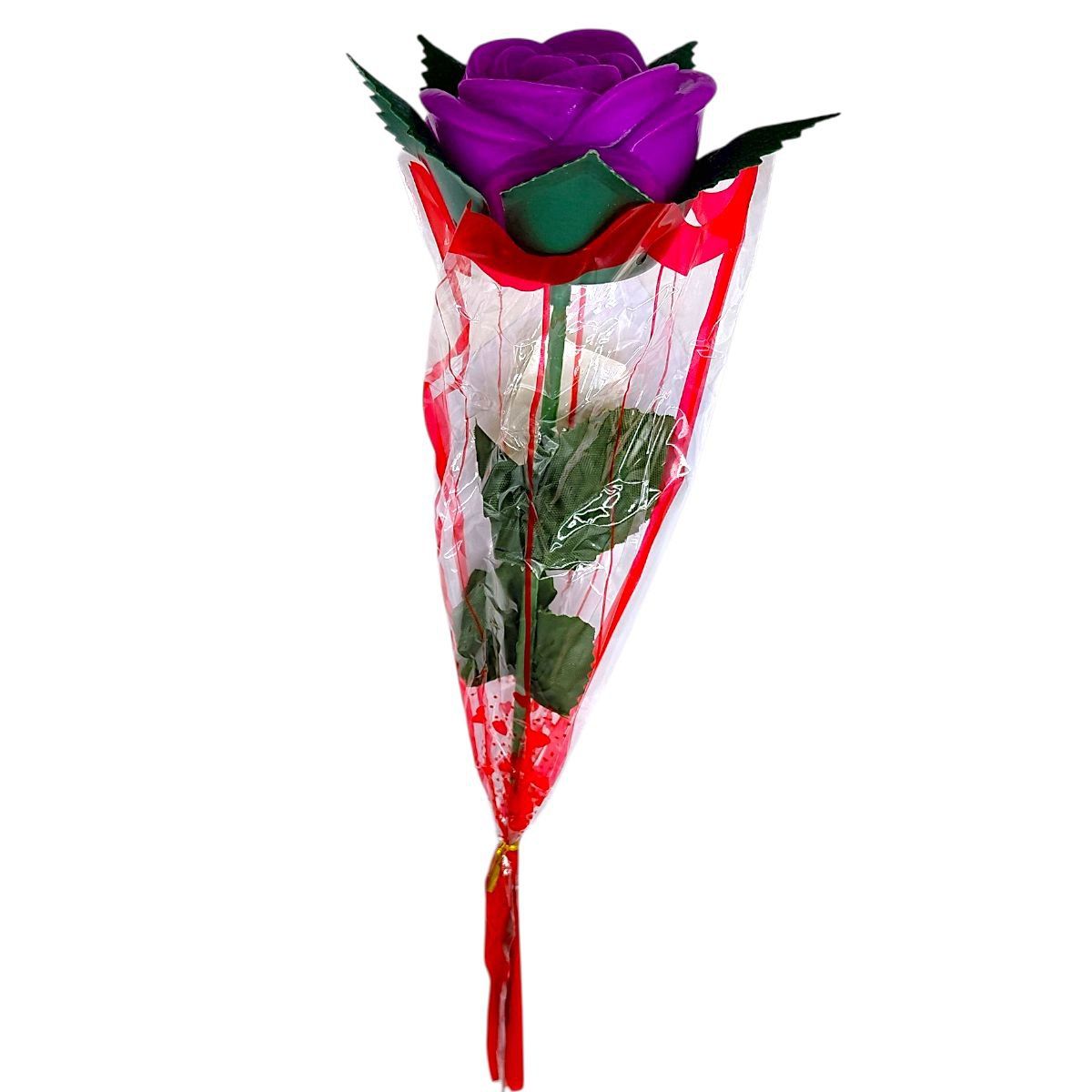 Светяшка "Роза" 40 см (ФИОЛЕТОВАЯ)  фото 1