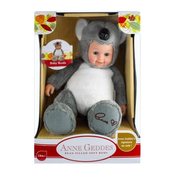 Уцінка.  Пупс "Anne Geddes.  Маленька Коала" 31 см - ПОШКОДЖЕНО УПАКОВКУ  фото 1