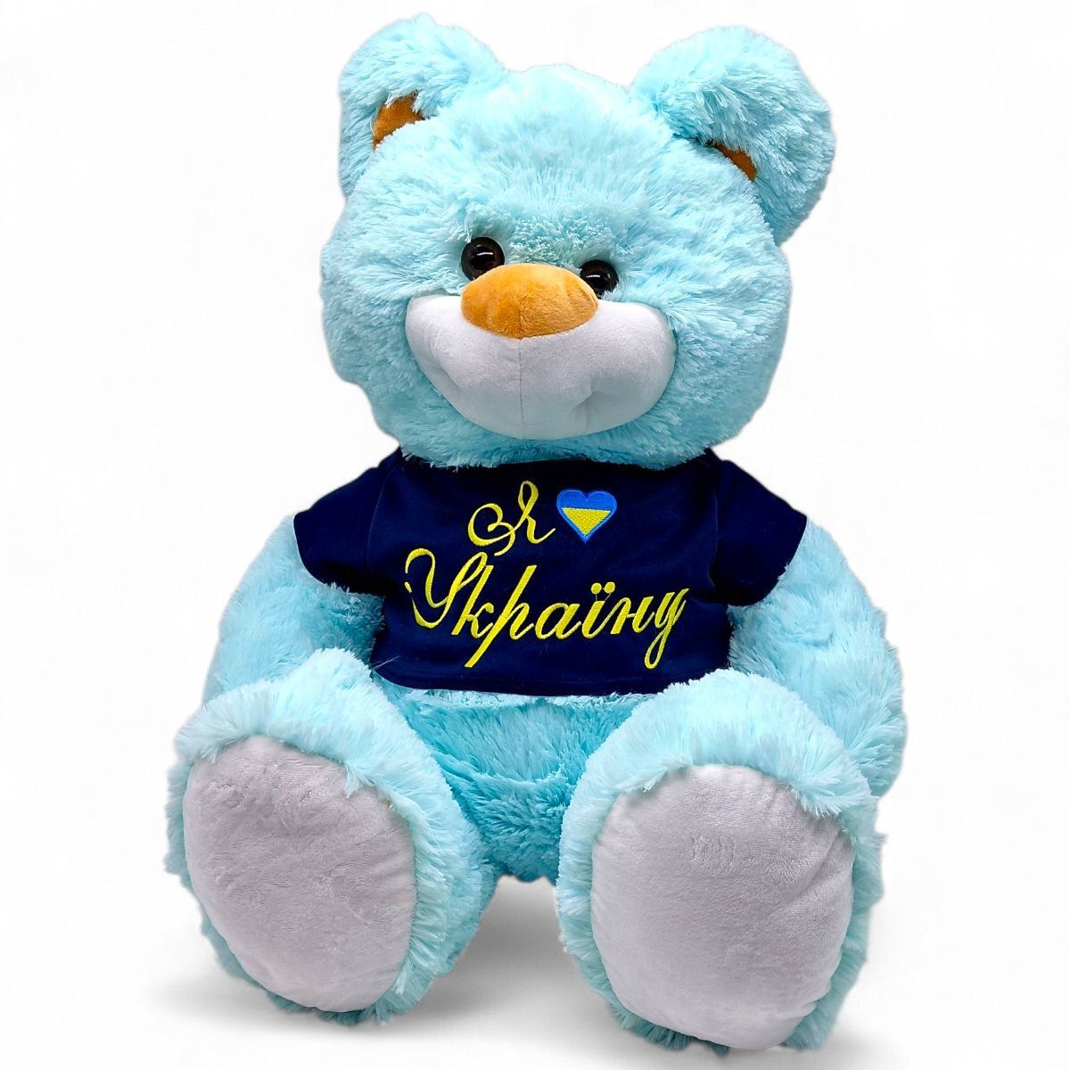 Мʼяка іграшка Ведмідь Буркотун висота 80 см (за стандартом 110 см) МʼЯТНИЙ  фото 1