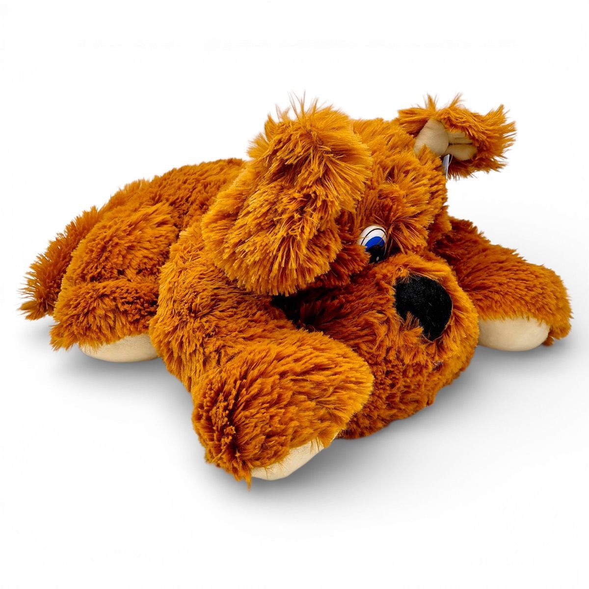 Мʼяка іграшка "Песик Тімон", 38 см (КОРИЧНЕВИЙ)  фото 1