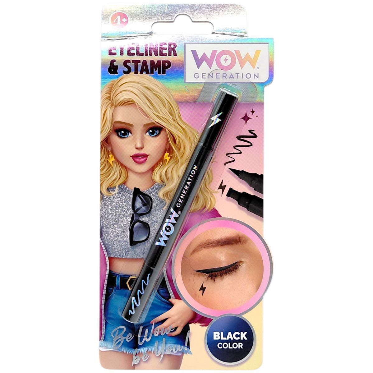 Підводка для очей + штампик, мікс видів (БЛИСКАВКА)  фото 1